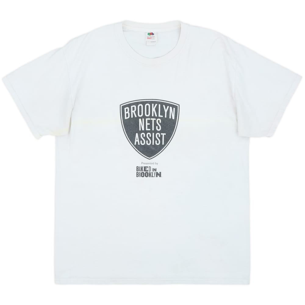 2013-14 Brooklyn Nets Graphic Tee - 5/10 - (L)