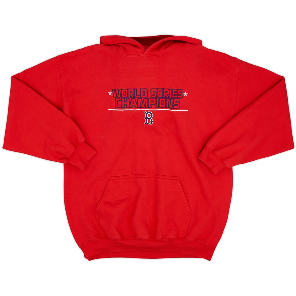 2004 Boston Red Sox World Series Champions Dynasty Hooded Sweat Top - 5/10 - (L)