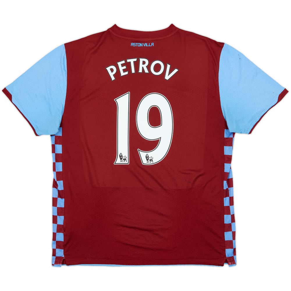 2010-11 Aston Villa Home Shirt Petrov #19 - 4/10 - (XL)