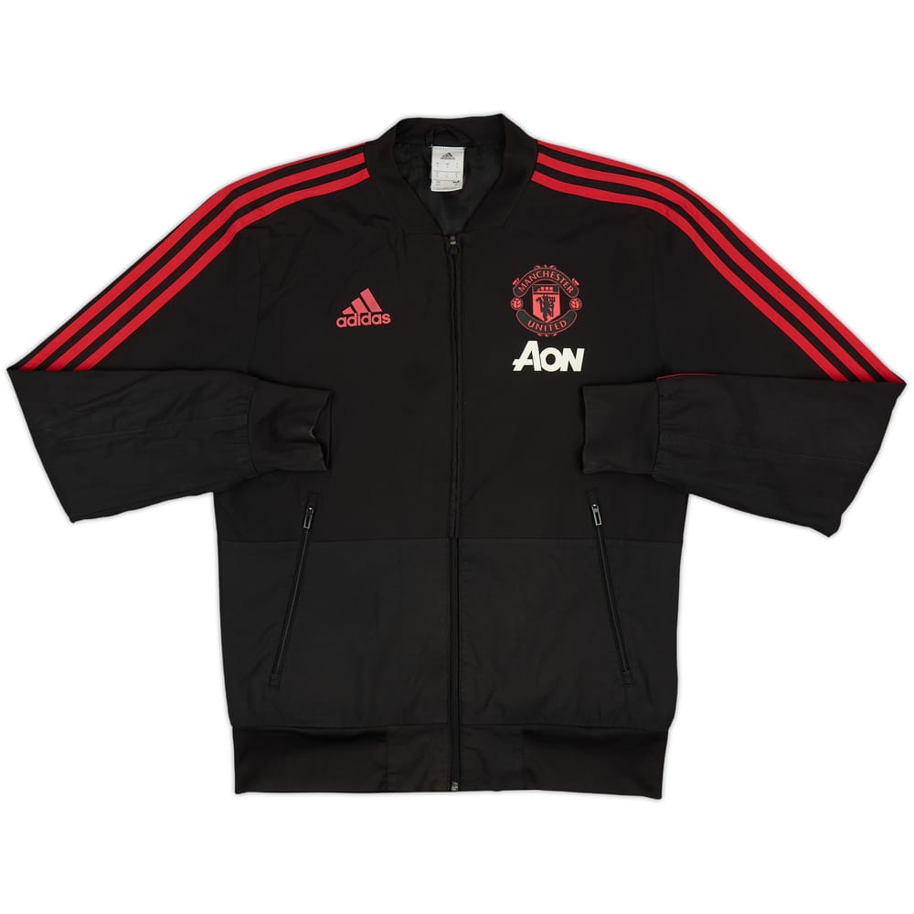 2018-19 Manchester United adidas Track Jacket - 7/10 - (S)