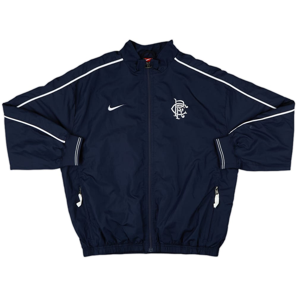 1999-00 Rangers Nike Track Jacket - 7/10 - (M.Boys)