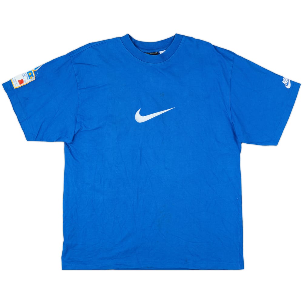1995-96 Italy Nike Premier Cotton Tee - 6/10 - (XL)