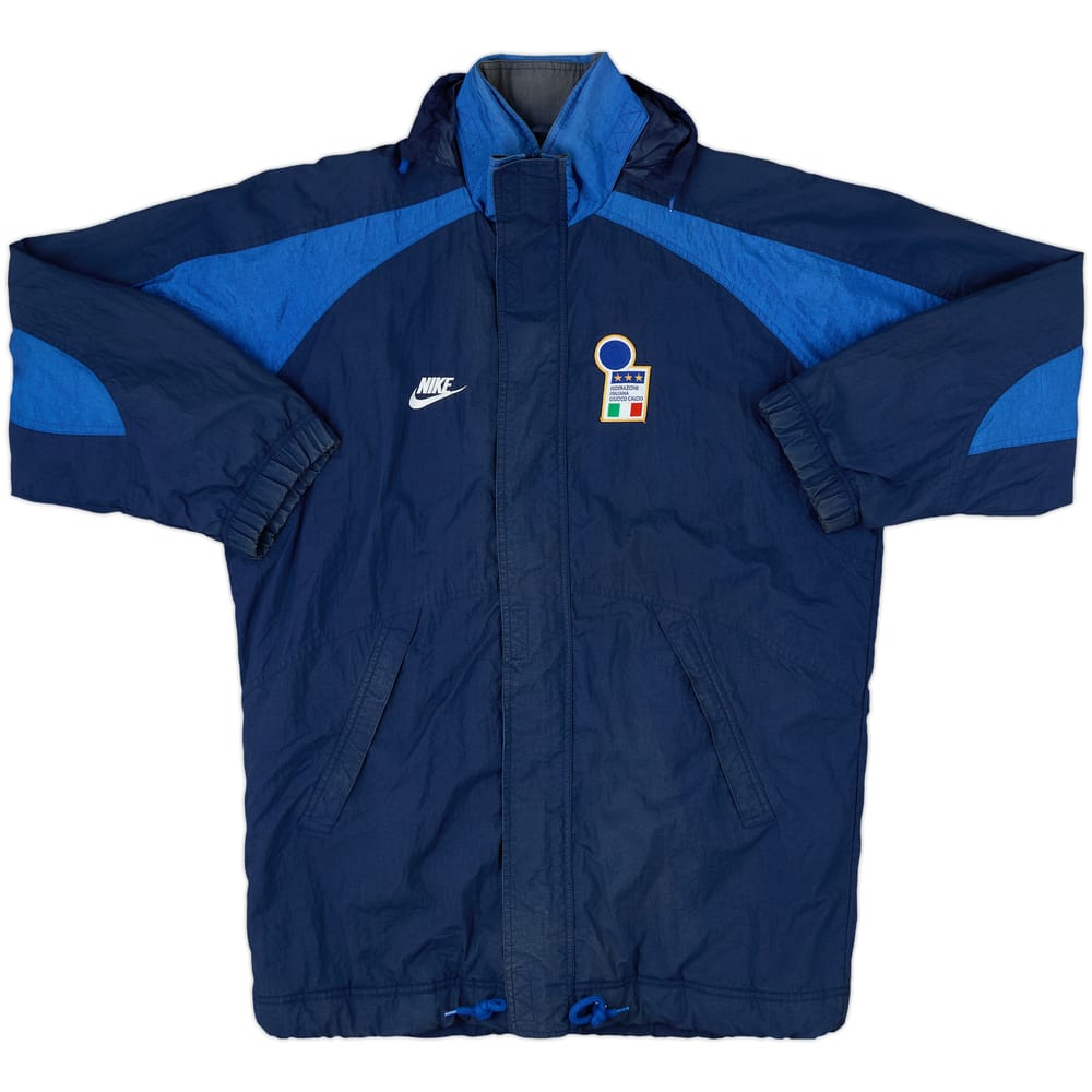 1996-97 Italy Nike Padded Bench Coat - 6/10 - (M)