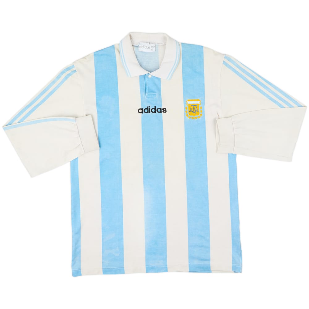 1994 Argentina Home L/S Shirt - 6/10 - (M)
