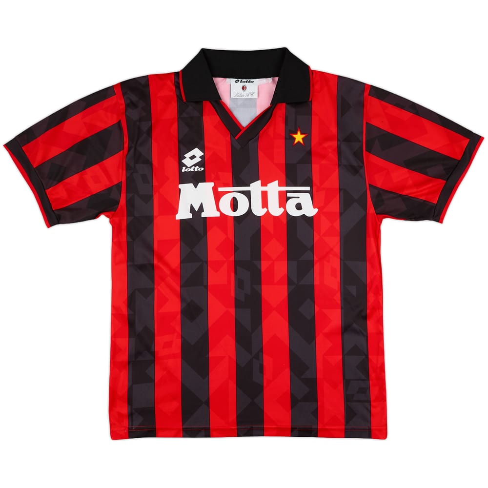 1993-94 AC Milan Home Shirt - 8/10 - (L)