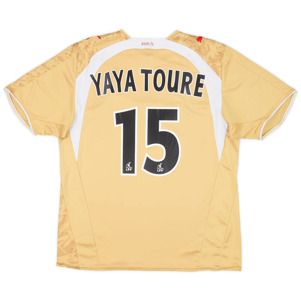 2006-07 Monaco Away Shirt Yaya Toure #15 - 8/10 - (L)