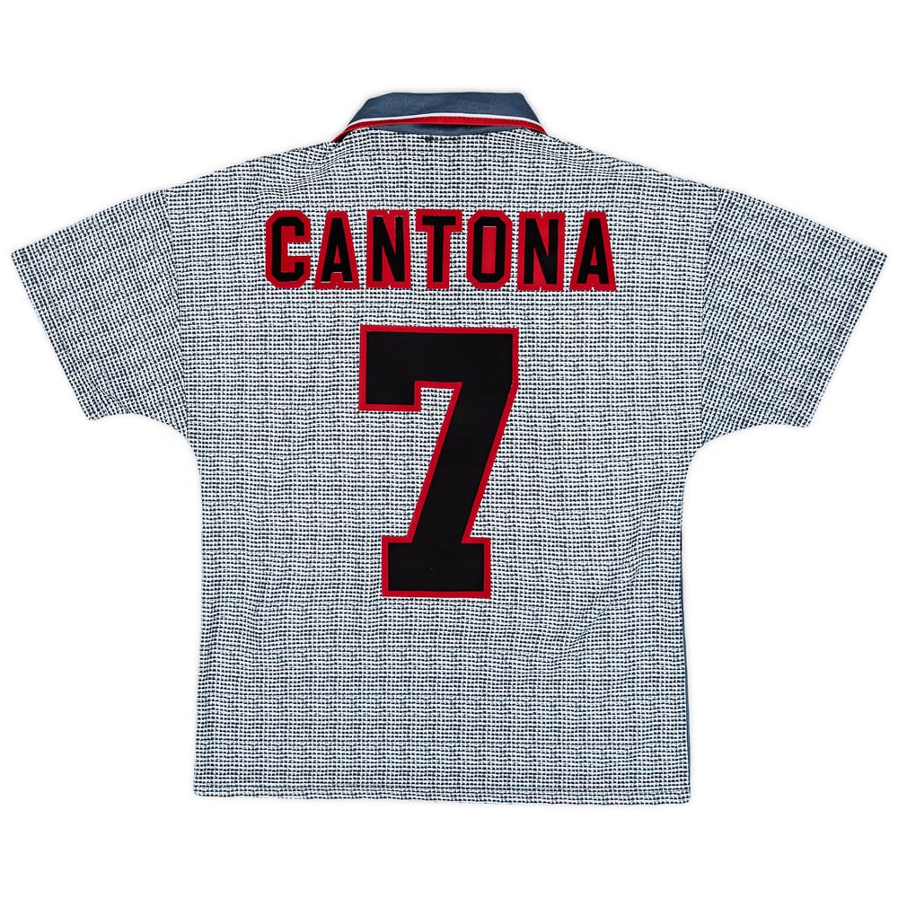 1995-96 Manchester United Away Shirt Cantona #7 - 9/10 - (Y)