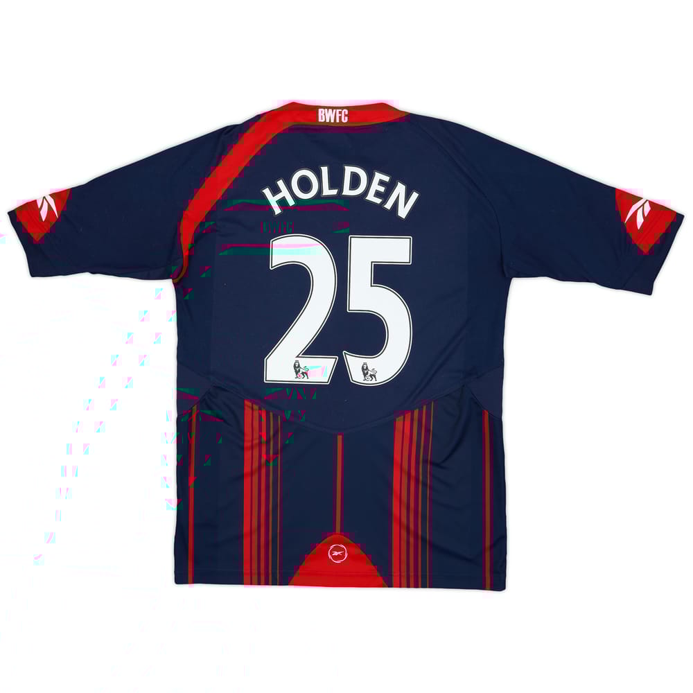 2009-10 Bolton Away Shirt Holden #25 - 9/10 - (M)