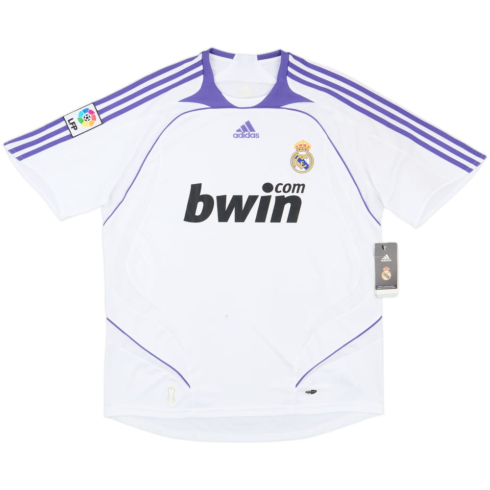 2007-08 Real Madrid Home Shirt (L)