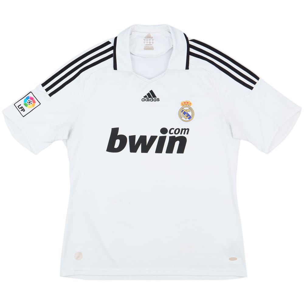 2008-09 Real Madrid Home Shirt - 6/10 - (L)