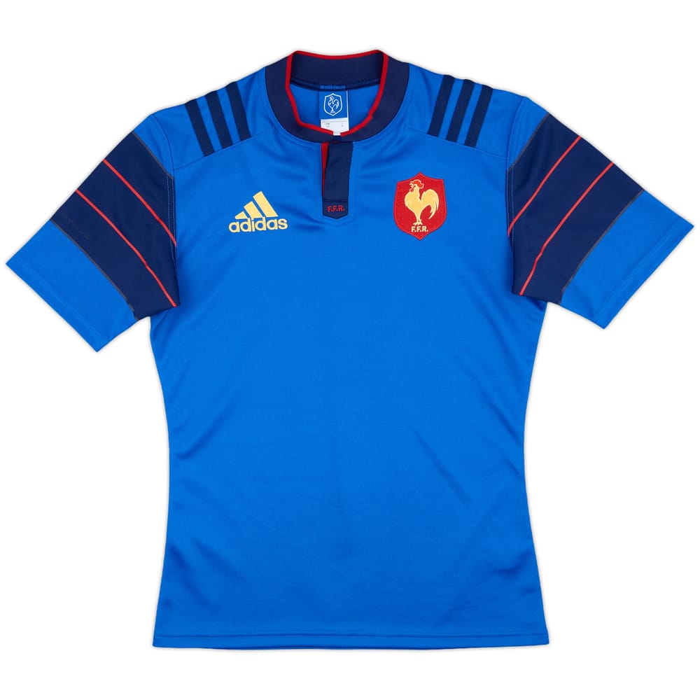 2015 France Rugby Home Shirt - 9/10 - (S)