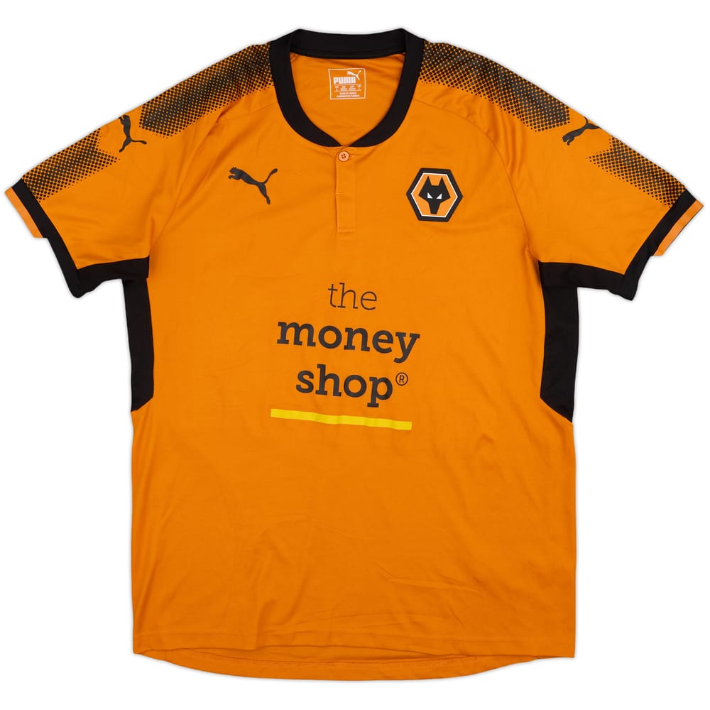 2017-18 Wolves Home Shirt - 9/10 - (L)
