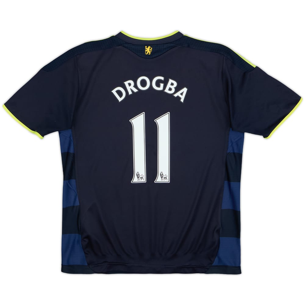 2009-10 Chelsea Away Shirt Drogba #11 - 8/10 - (S.Boys)