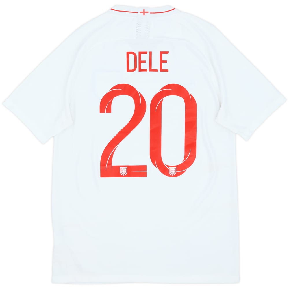 2018-19 England Home Shirt Dele #20 - 6/10 - (M)