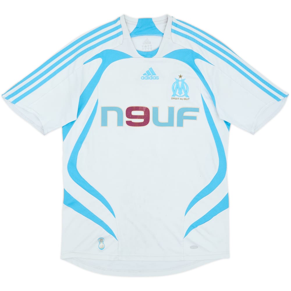 2007-08 Olympique Marseille Home Shirt - 4/10 - (S)