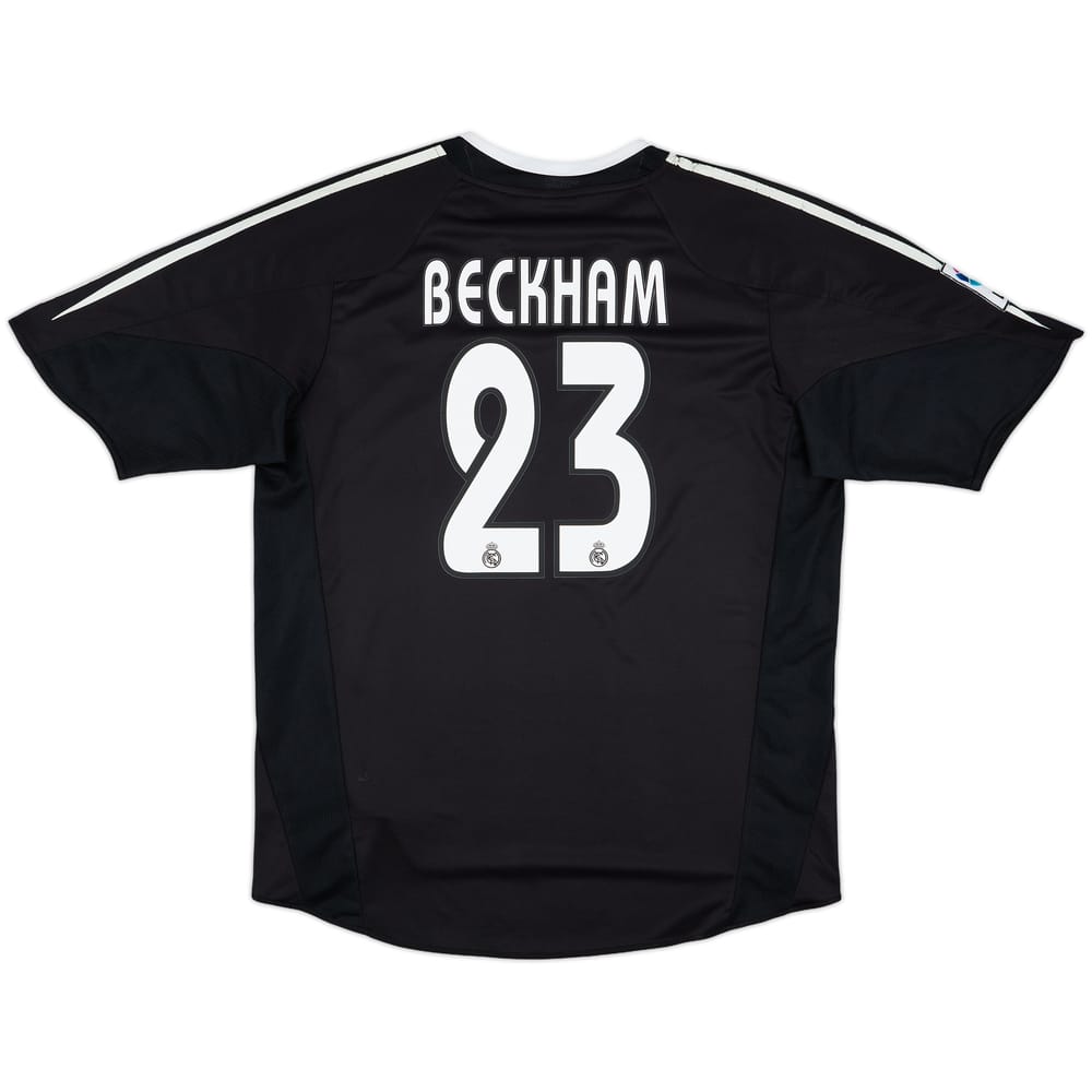 2004-05 Real Madrid Away Shirt Beckham #23 - 5/10 - (L)