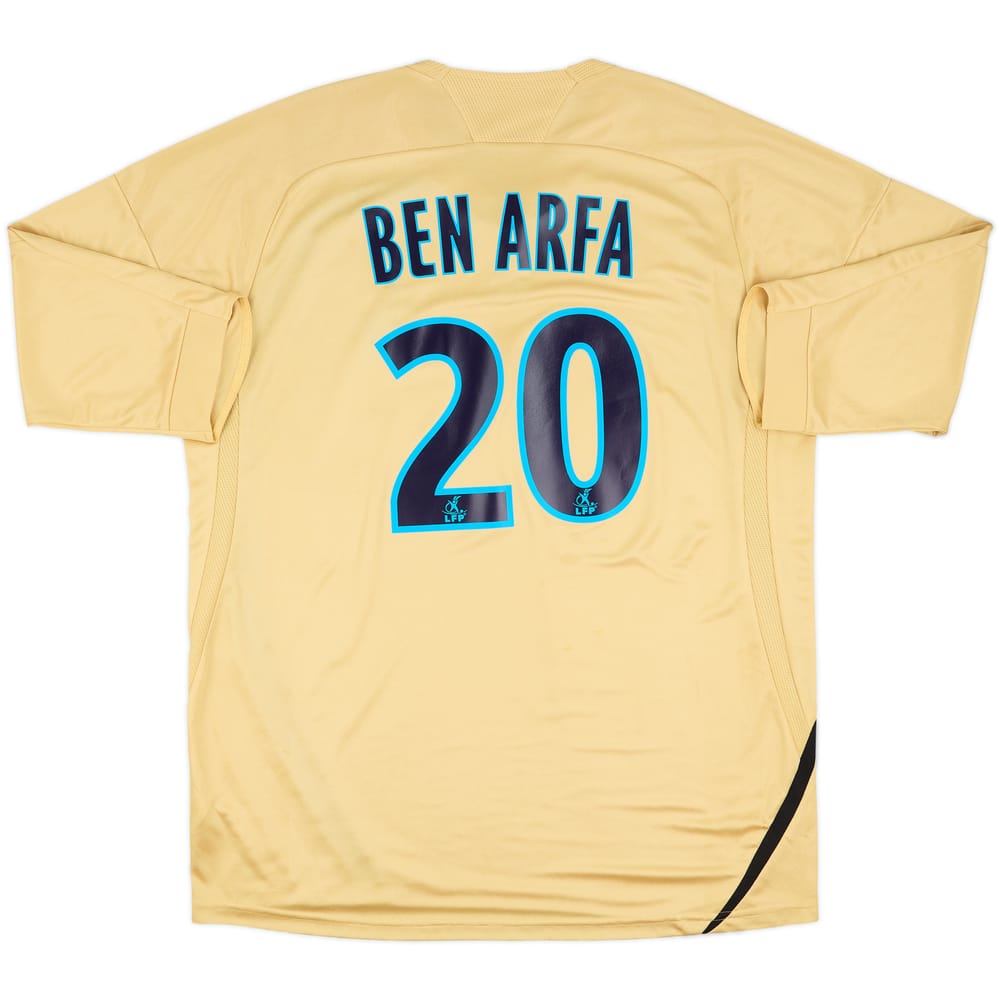 2008-09 Olympique Marseille Third Shirt Ben Arfa #20 - 8/10 - (XL)