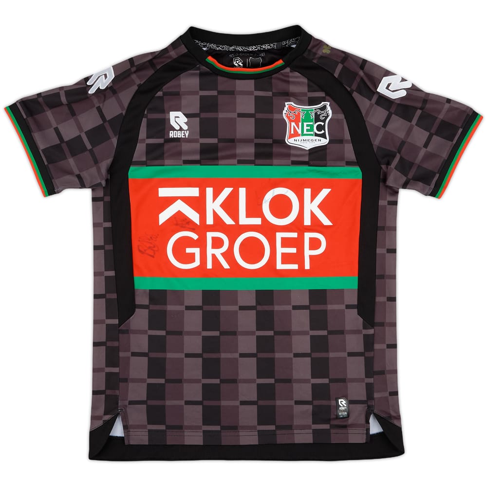2023-24 NEC Nijmegen Signed Away Shirt Robin - 8/10 - (S)