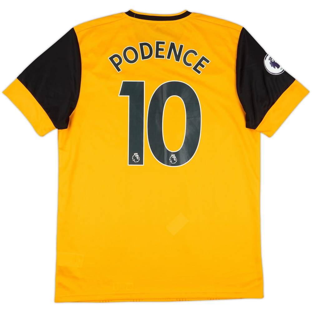 2020-21 Wolves Home Shirt Podence #10 - 8/10 - (L)