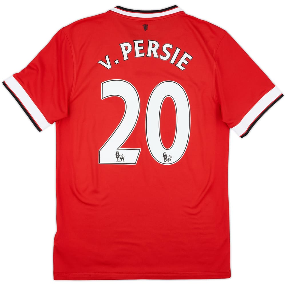 2014-15 Manchester United Home Shirt V.Persie #20 - 6/10 - (S)