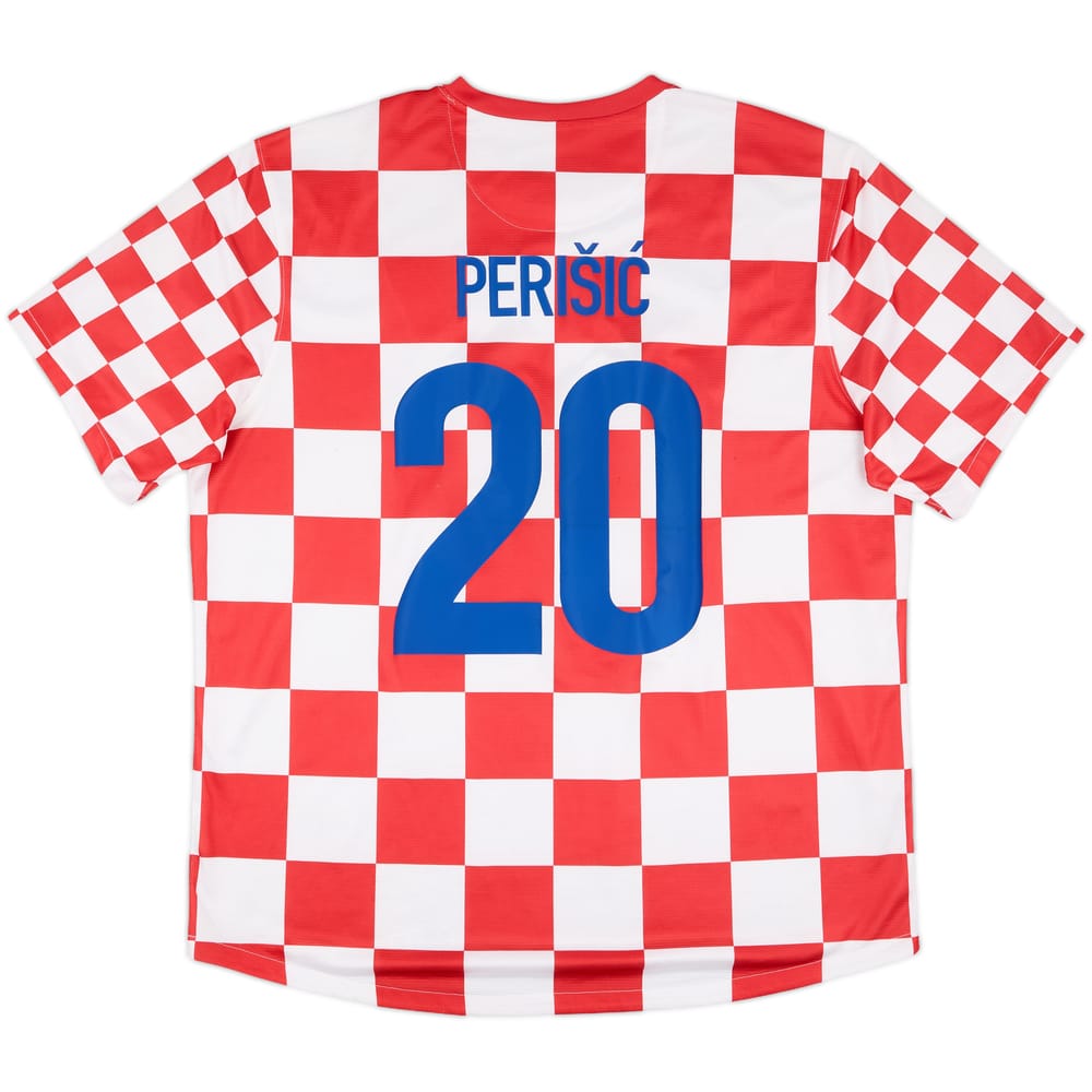 2012-14 Croatia Home Shirt Perisic #20 - 7/10 - (3XL)