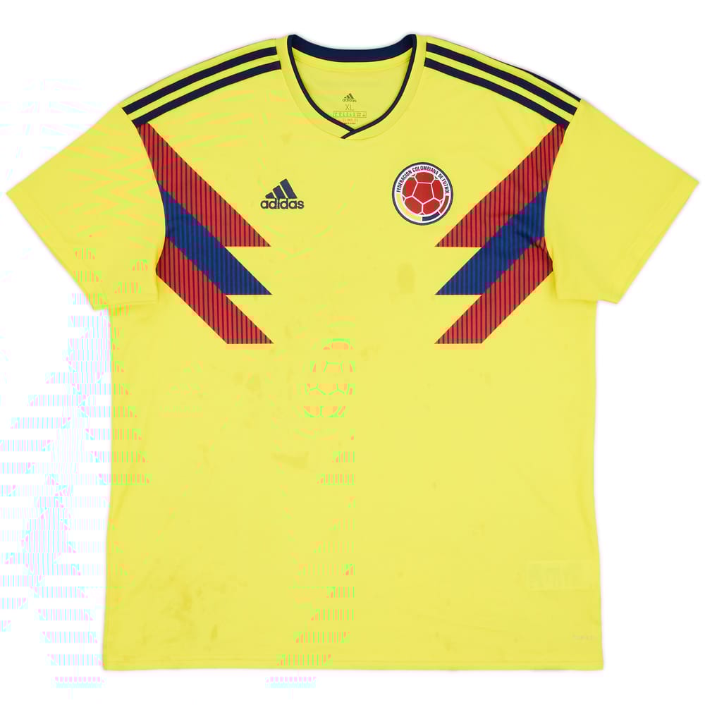 2018-19 Colombia Home Shirt - 4/10 - (XL)