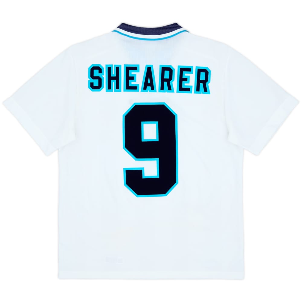1995-97 England Home Shirt Shearer #9 - 7/10 - (M)
