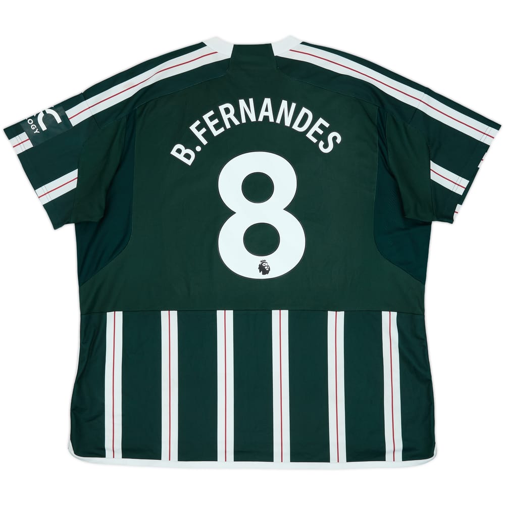 2023-24 Manchester United Away Shirt B.Fernandes #8 - 6/10 - (3XL)