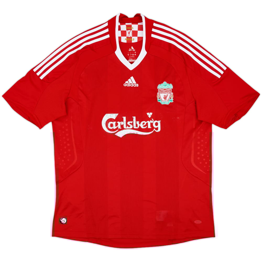 2008-10 Liverpool Home Shirt - 5/10 - (XL)