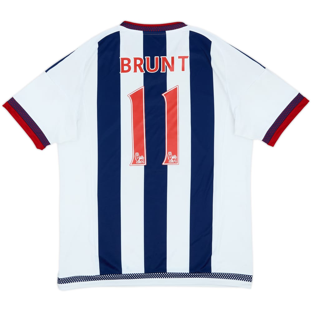 2015-16 West Brom Home Shirt Brunt #11 - 5/10 - (L)