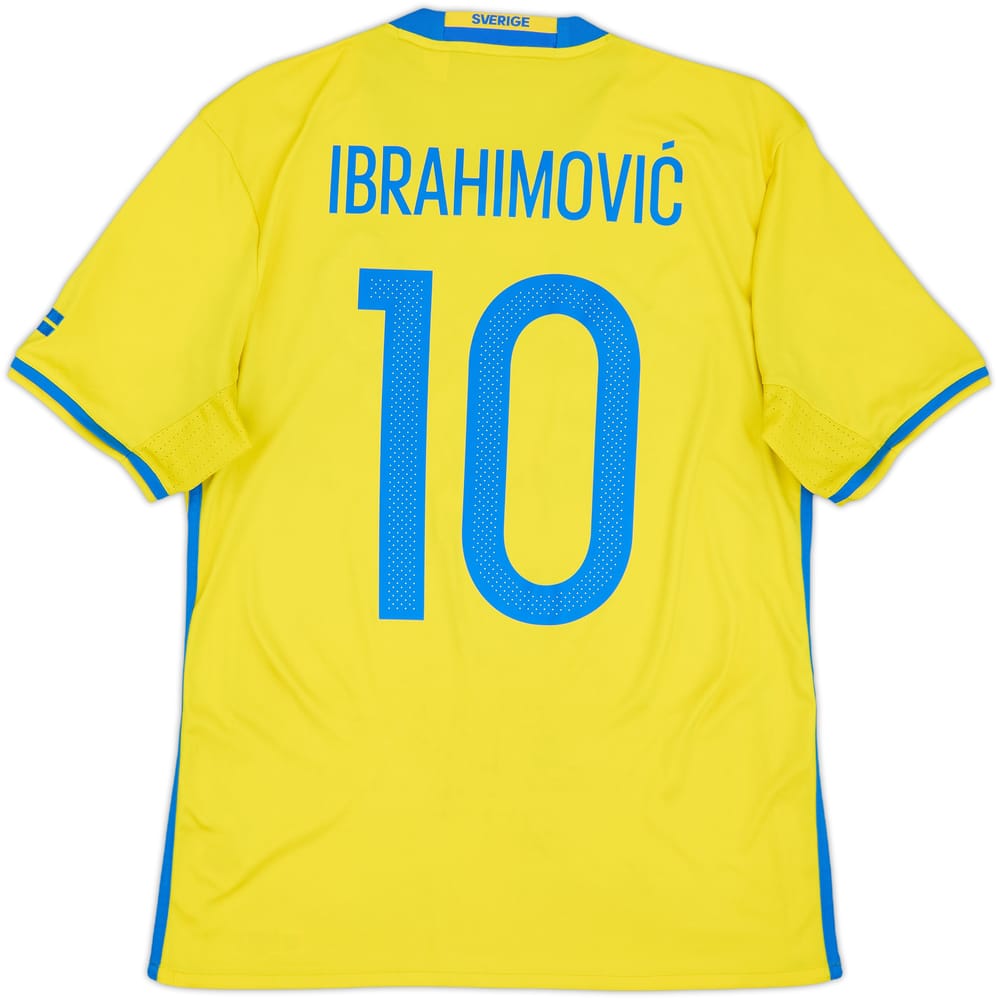 2016-17 Sweden Home Shirt Ibrahimovic #10 - 5/10 - (S)