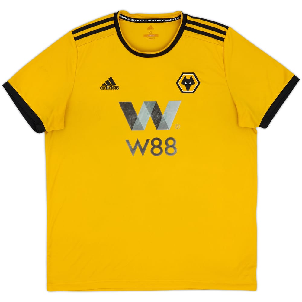 2018-19 Wolves Home Shirt - 4/10 - (XL)