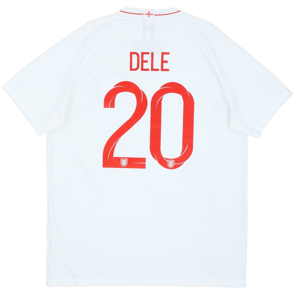 2018-19 England Home Shirt Dele #20 - 5/10 - (XL)