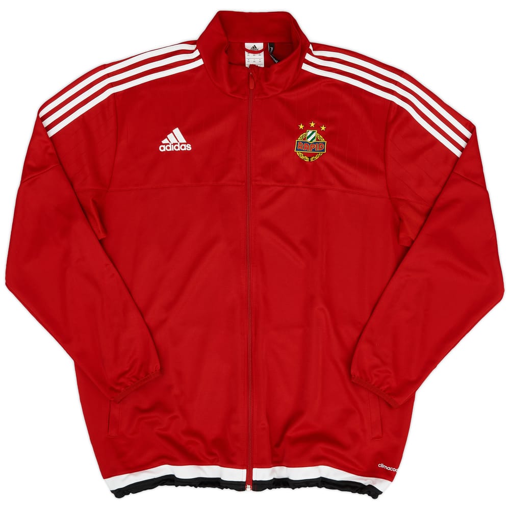 2014-15 Rapid Vienna adidas Track Jacket - 9/10 - (XXL)