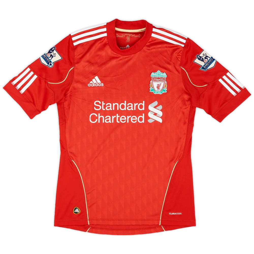2010-12 Liverpool Home Shirt - 4/10 - (S)