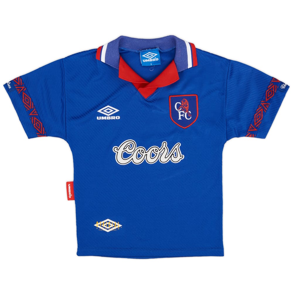 1994-95 Chelsea Home Shirt - 8/10 - (S.Boys)