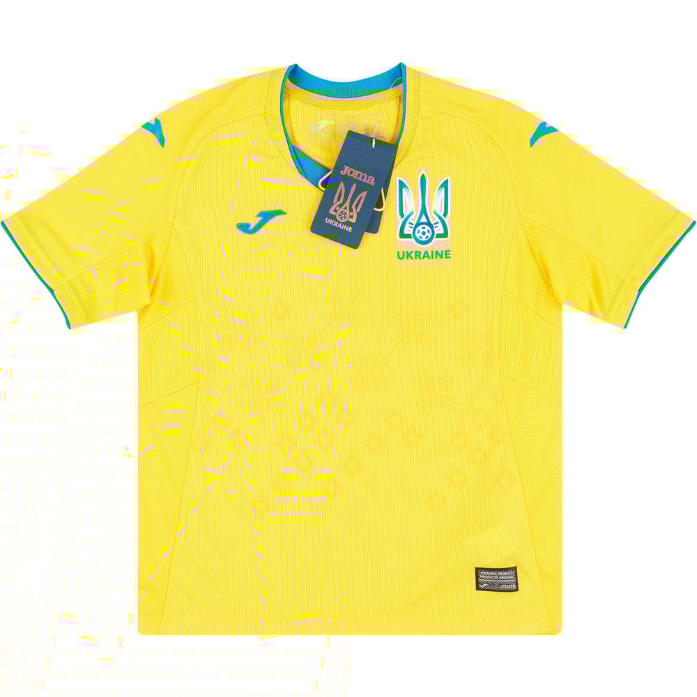 2020-21 Ukraine Home Shirt - NEW - (KIDS)