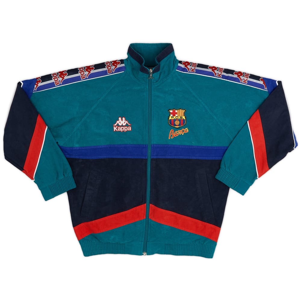 1995-97 Barcelona Kappa Track Jacket - 8/10 - (S)