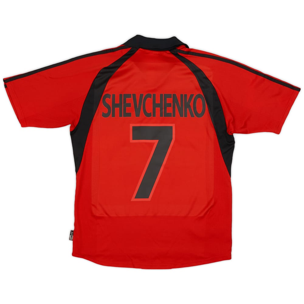 2001-02 AC Milan Third Shirt Shevchenko #7 - 8/10 - (M)