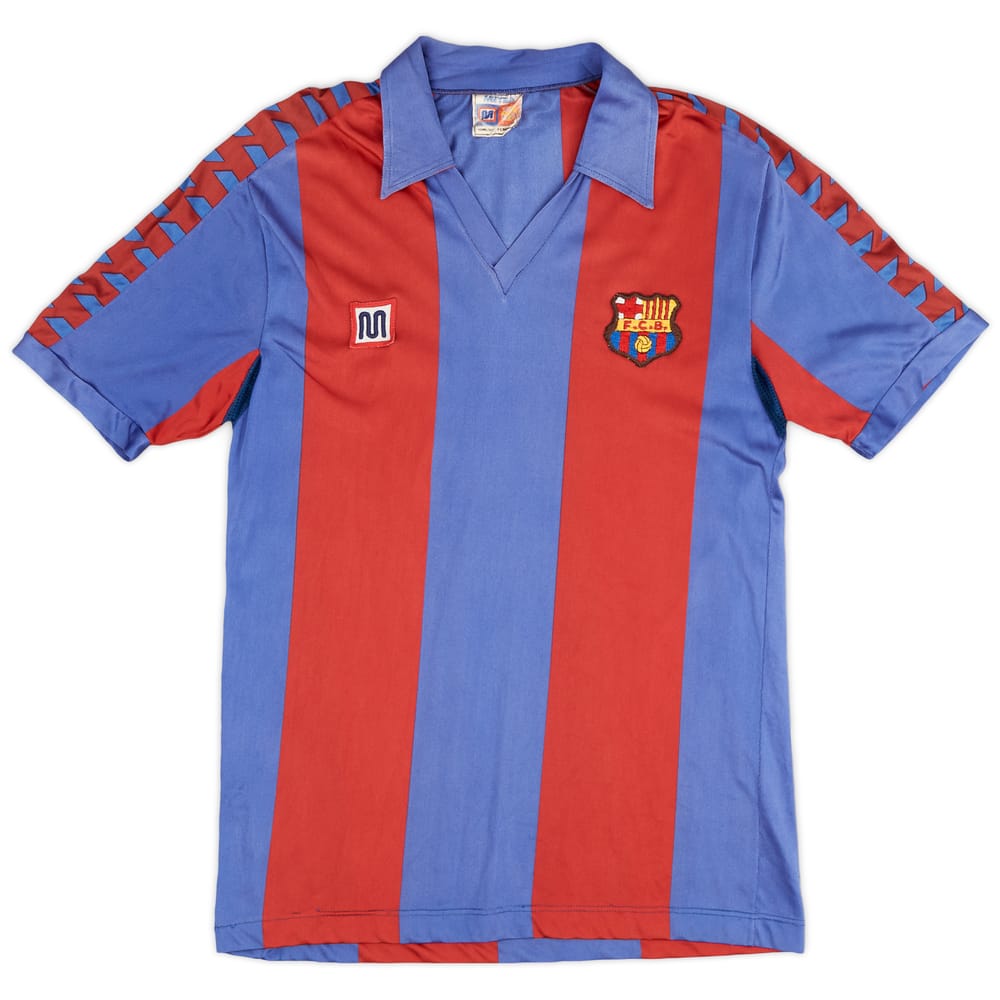 1984-89 Barcelona Home Shirt - 8/10 - (S)