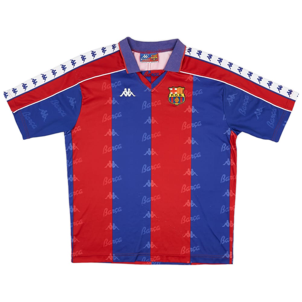 1992-95 Barcelona Home Shirt - 8/10 - (L)