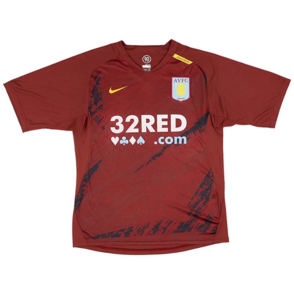 2007-08 Aston Villa Authentic Nike Training Shirt - 6/10 - (S)