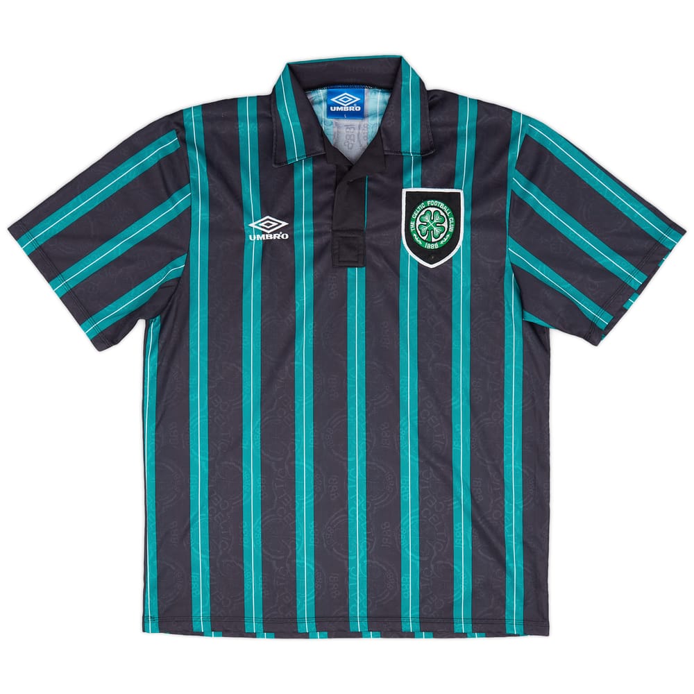 1992-93 Celtic Away Shirt - 9/10 - (L)