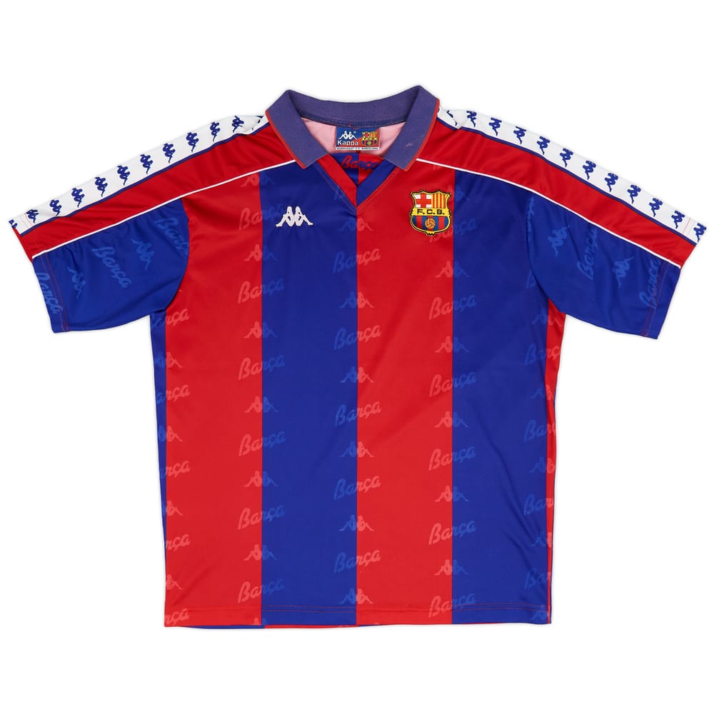 1992-95 Barcelona Home Shirt - 8/10 - (L)