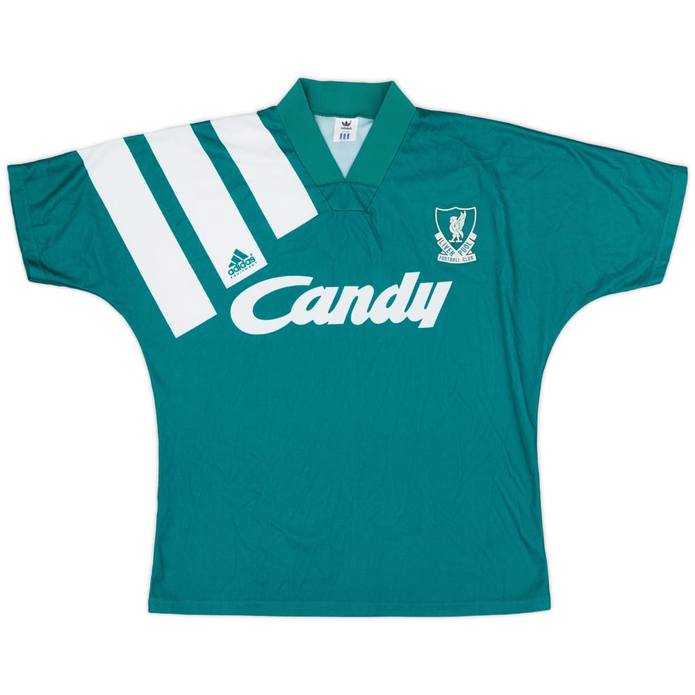 1991-92 Liverpool Away Shirt - 9/10 - (M/L)