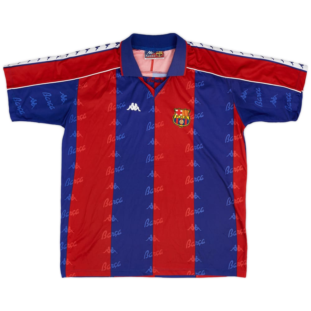 1992-95 Barcelona Home Shirt - 9/10 - (XL)