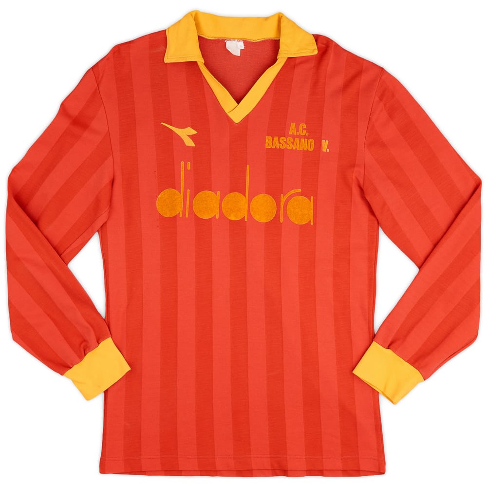 1984-85 Bassano Virtus Home L/S Shirt - 8/10 - (S)