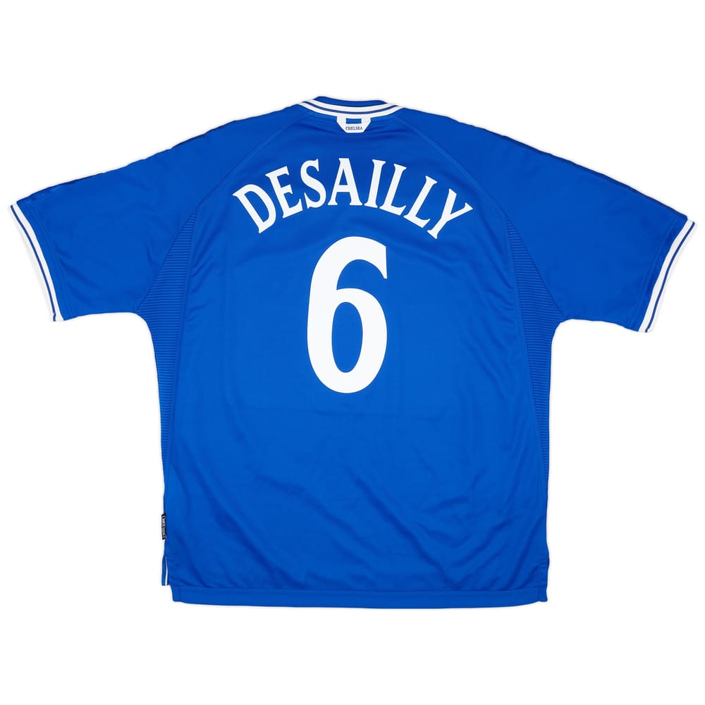 1999-01 Chelsea Home Shirt Desailly #6 - 8/10 - (XXL)