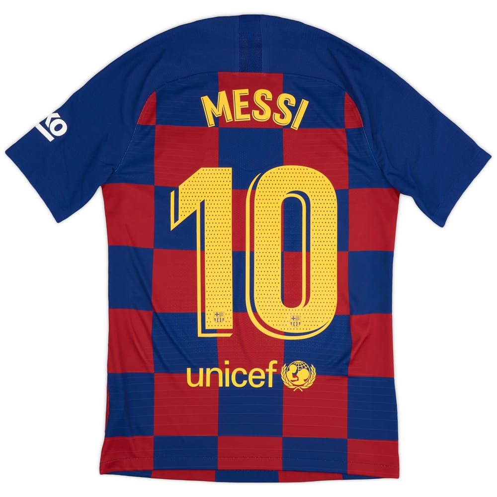 2019-20 Barcelona Authentic Vaporknit Home Shirt Messi #10 - 10/10 - (S)