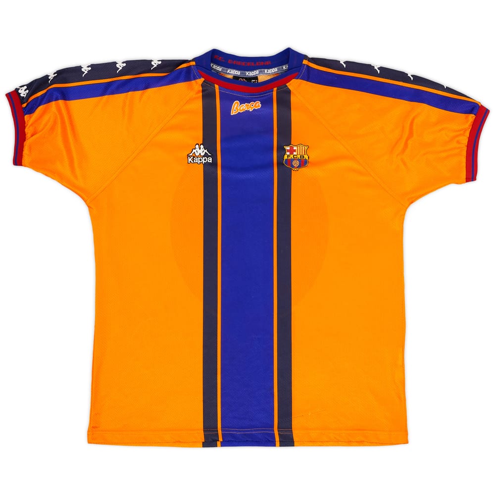1997-98 Barcelona Away Shirt - 9/10 - (L)
